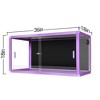 REPTI ZOO 64Gallon Reptile Terrarium, Front Opening 48 x 18 x 18 Inches Reptile Enclosure for Easy Maintenance, Reptile Tank with Top Screen - 2 of 3