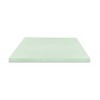 NicBex 3 Inch Twin Mattress, Green Tea Infused Memory Foam Mattress Topper for Bedroom and Dorm Ready - 2 of 4