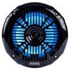 Memphis Audio LED Marine Speaker Pack: 2 Pairs of MXA602SLB 6.5" Marine Grade Coaxial Speakers, Black With Blue LED - 4 of 4
