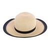 Karen Keith Women's Toyo Braid Sun Hat with Ponytail Opening in Back - 2 of 4