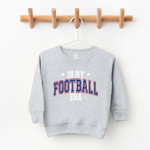 The Juniper Shop In My Football Era - Blue Youth Ultra-Soft Graphic Sweatshirt - 1 of 3