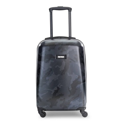 black hard carry on suitcase