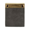 Kate and Laurel Zabler Metal Wall Sconce, 5x6x10, Gold - 4 of 4