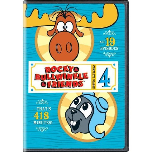 Rocky Bullwinkle Friends Complete Season 4 Dvd 18 Target