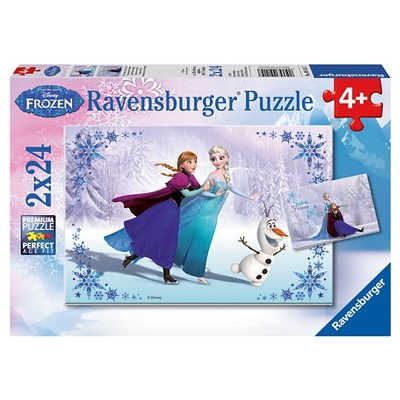 ravensburger frozen puzzle 4 in a box
