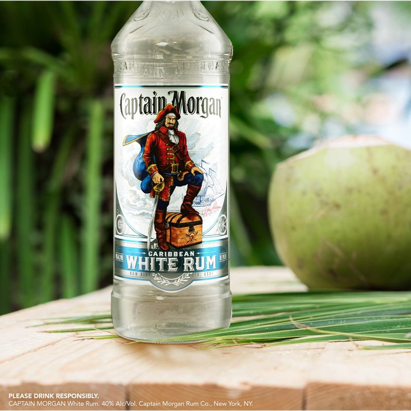 Captain Morgan White Rum - 750ml Bottle, 4 of 9