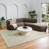 Hauteloom Fyffe Embossed Beige Wool Area Rug - 2 of 4