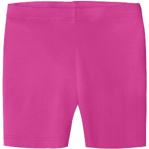 City Threads USA-Made Organic Cotton Soft Girls Bike Shorts - 1 of 4