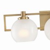 Designers Fountain Cowen 3 - Light Vanity in  Brushed Gold - 2 of 2