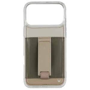 Walli Cases Sierra Beige Phone Case with Wallet and Finger Strap - 1 of 4