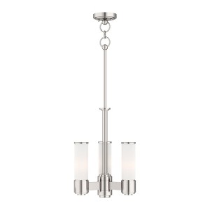 Livex Lighting Weston 3 - Light Chandelier in  Polished Nickel - 1 of 1
