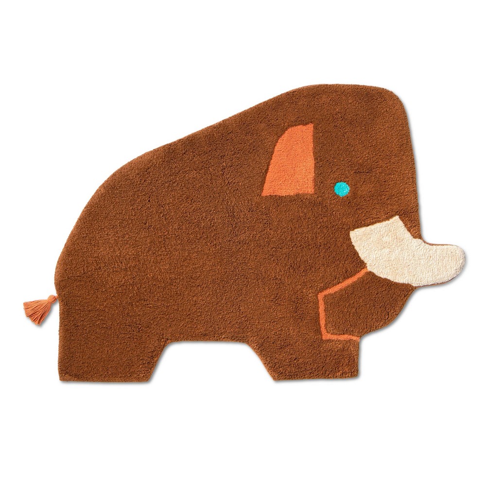 2'6"x3'6" Woolly Mammoth Accent Rug - Christian Robinson x Target