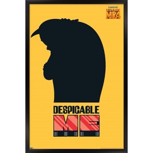 Trends International Illumination Despicable Me 4 - Gru Shadow Framed Wall Poster Prints - 1 of 4