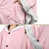 PAVILIA Angel Wrap Hooded Blanket for Women Adult, Wearable Cozy Wrap Throw Fleece Shawl Cape - 4 of 4