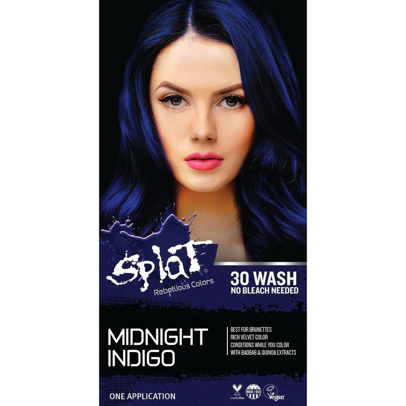 Splat Midnight Hair Color - Indigo - 6.0 fl oz, 1 of 6