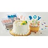 tagltd Girl Candle Set Paraffin Wax Plastic Pick Birthday Gender Reveal Baby Shower Party Decor - 2 of 3