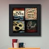 "At the Movies I" By Mollie B, Ready to Hang Framed Print, Black Frame - 4 of 4