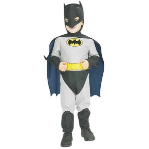 Toddler Boys' DC Comics Batman Costume - Size 2T-4T - Gray : Target