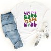 Simply Sage Market Let The Good Times Roll Mardi Gras Short Sleeve Tee - 3 of 4