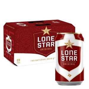 Lone Star Beer - 24pk/12 fl oz Cans - 1 of 4