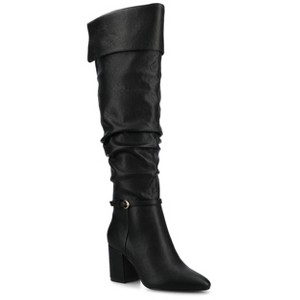 Journee Women's Floretta Over-the-Knee Boots - 1 of 4