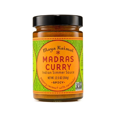 Maya Kaimal Madras Curry Simmer Sauce -12.5oz