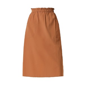 INSPIRE CHIC Women's Casual Elastic Waist Peasant A-Line Midi Skirts with Pockets - 1 of 4