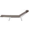 Outsunny Foldable Outdoor Chaise Lounge Chair, 6-Level Reclining Camping Tanning Chair with Breathable Mesh Fabric and Headrest - 4 of 4