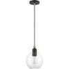 Livex Lighting Downtown 1 - Light Pendant in  Bronze/Antique Brass - 4 of 4