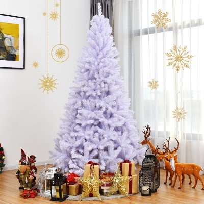 Costway 6/7.5/9Ft Hinged Artificial Christmas Tree Premium Pine Tree
