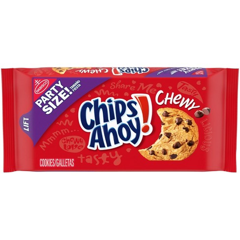 how many chips ahoy cookies are in a pack