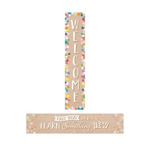 Creative Teaching Press Krafty Pop Welcome Banner (Pack of 4) - 1 of 1
