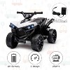 6V Ride on Toy, Kids ATV 4 Wheeler with 1.8MPH Max Speed, Wear-Resistant Wheels, Music & Foot Pedal, Electric Quad Car for Kids Toddlers - 4 of 4