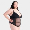 Parade Women's Silky Mesh Flutter Strap Bodysuit - 3 of 3