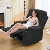 Electric Power Recliners with Massage and Heat Adjustable Armchair with Cup Stand, Ideal for Living Room, Office, Bedroom - 4 of 4