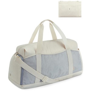 Foldable Duffle Bag for Women - 35L Carry On Weekender Overnight Sports Duffel - 1 of 4