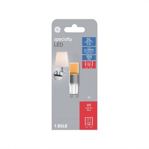 GE - LED Bulb - T4 G9 - 25 Watt Equivalence - Warm White - 1 Pack - 1 of 1