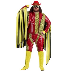 HalloweenCostumes.com Plus Size Macho Man Randy Costume Adult WWE Costume - 1 of 4