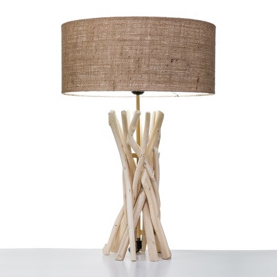 Modern Home Nautical Driftwood Table Lamp