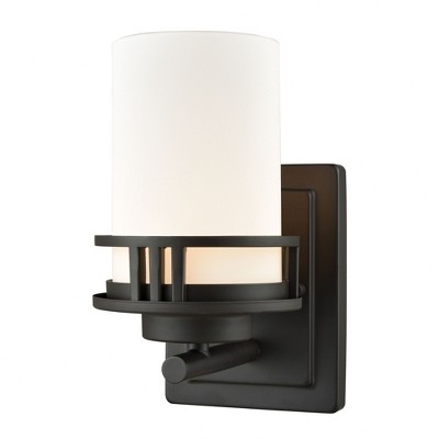 Thomas Lighting Ravendale 1 - Light Vanity in  Oil Rubbed Bronze
