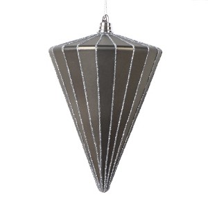 Vickerman 6" Matte Cone Ornament - 1 of 1