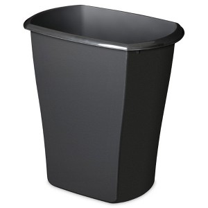 Sterilite Kitchen Ultra Plastic Wastebasket Storage Trash Bin Can Container - 1 of 4