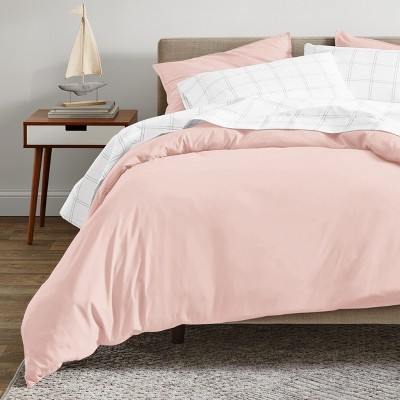 400 Thread Count Organic Cotton Sateen Duvet Cover and Sham Set by Bare Home