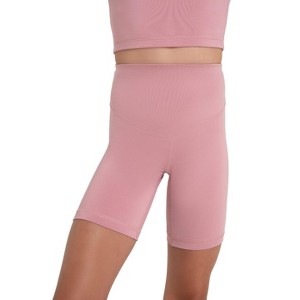Capezio Wildflower Buttercup Bike Short - Girls Intermediate - 1 of 4