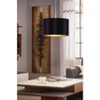 1-Light Maserlo Pendant Black/Gold - EGLO: Satin Nickel Canopy, ETL Listed, Adjustable Height - 4 of 4