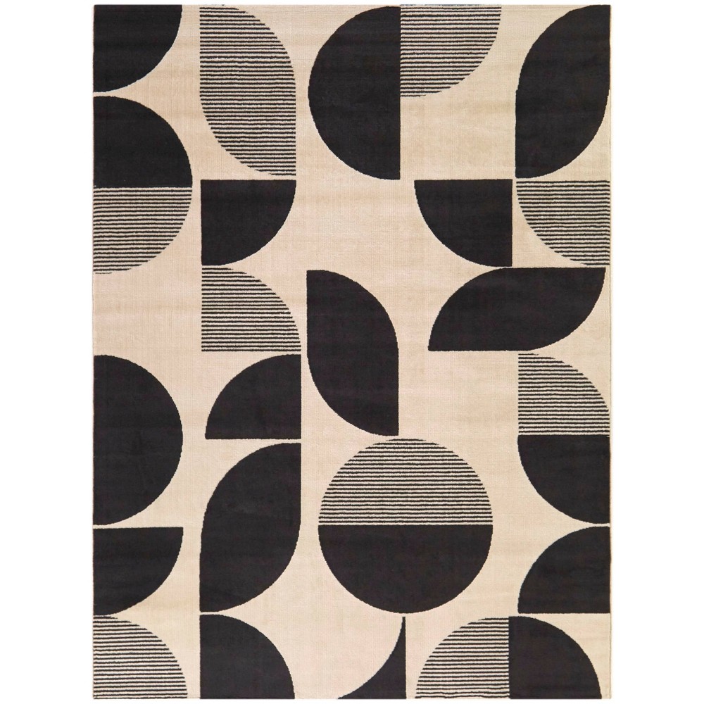 Photos - Area Rug Balta Rugs 5'3"x7' Kids' Cremazie Modern Geometric Cream