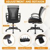 BestMassage Mesh Office Chair Computer Desk Chair Executive Chair with Height Adjustable Seat and Breathable Backrest - image 4 of 4