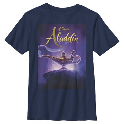 Boy's Aladdin Aladdin Movie Poster Magic T-Shirt