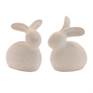 Ceramic Bunny Figurines (Set of 4) - 1 of 3