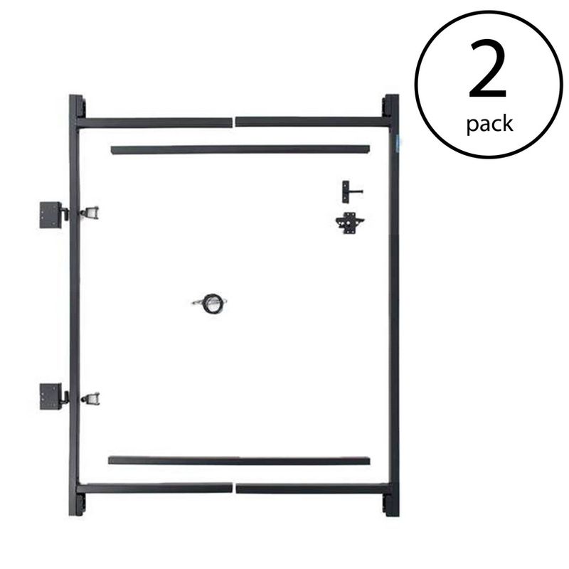 Adjust-A-Gate Steel Frame Gate Building Kit, 36"-60" Wide Opening Up To 7' High, 2 of 7
